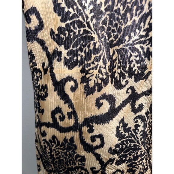 KOMAROV Women's Midi Cocktail Dress size 2X Crinkle Lace Trim V-Neck Whimsygoth - Picture 6 of 15